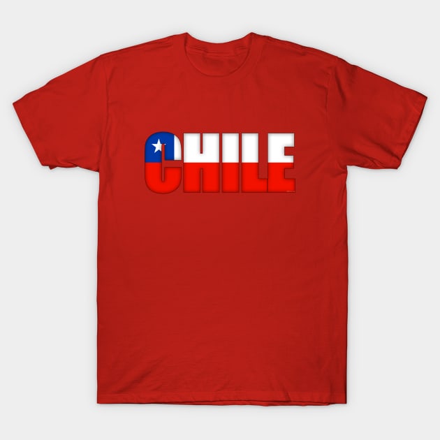 Chile T-Shirt by SeattleDesignCompany